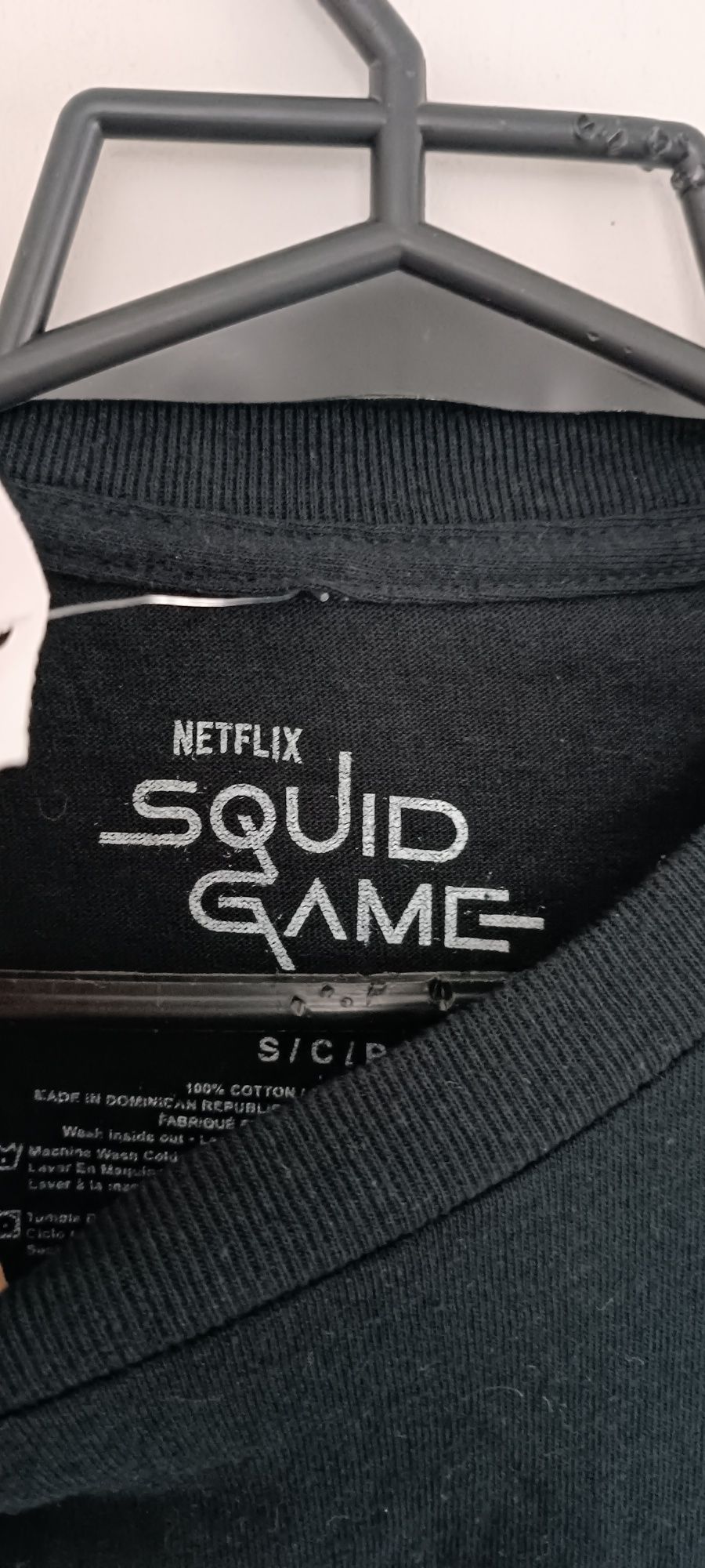 Tshirt bawełniana Squid Game roz XS/S