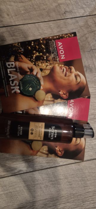 Lotion do rąk liść geranium i pomarancza Avon