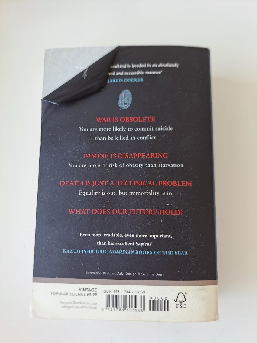 Homo Deus A brief history of tomorrow Yuval Noah Harari