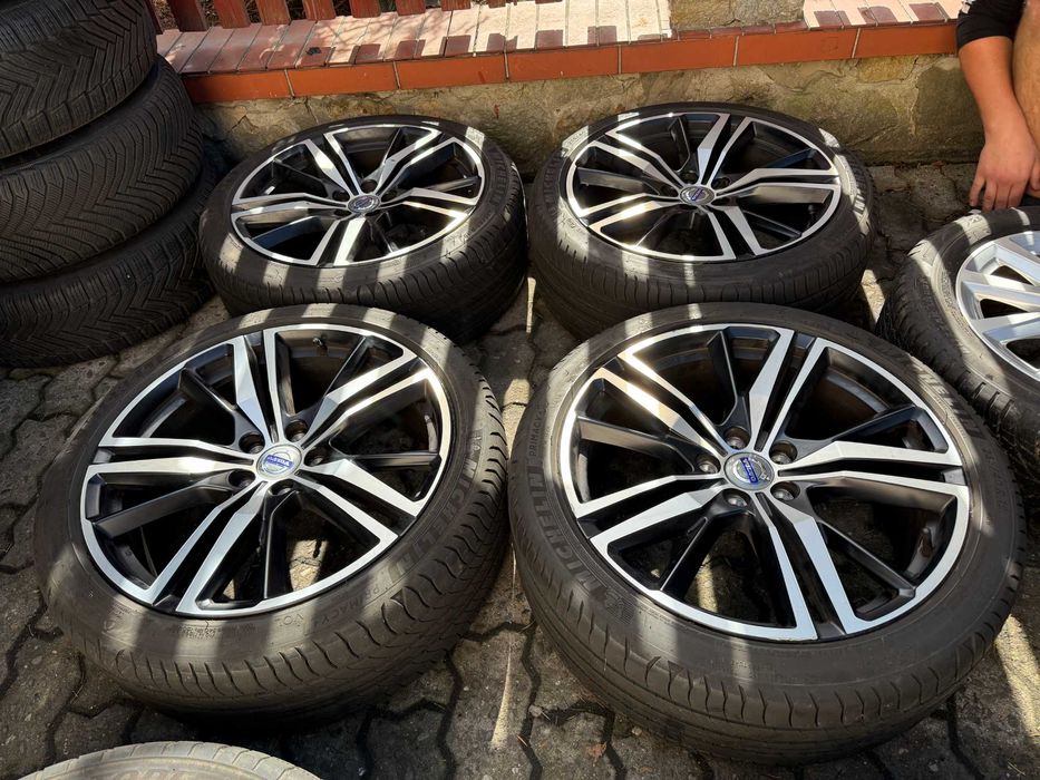 Felgi 19" 5x108 Volvo S60 V60 S80 S90 V90 V50 Ford z oponami letnimi