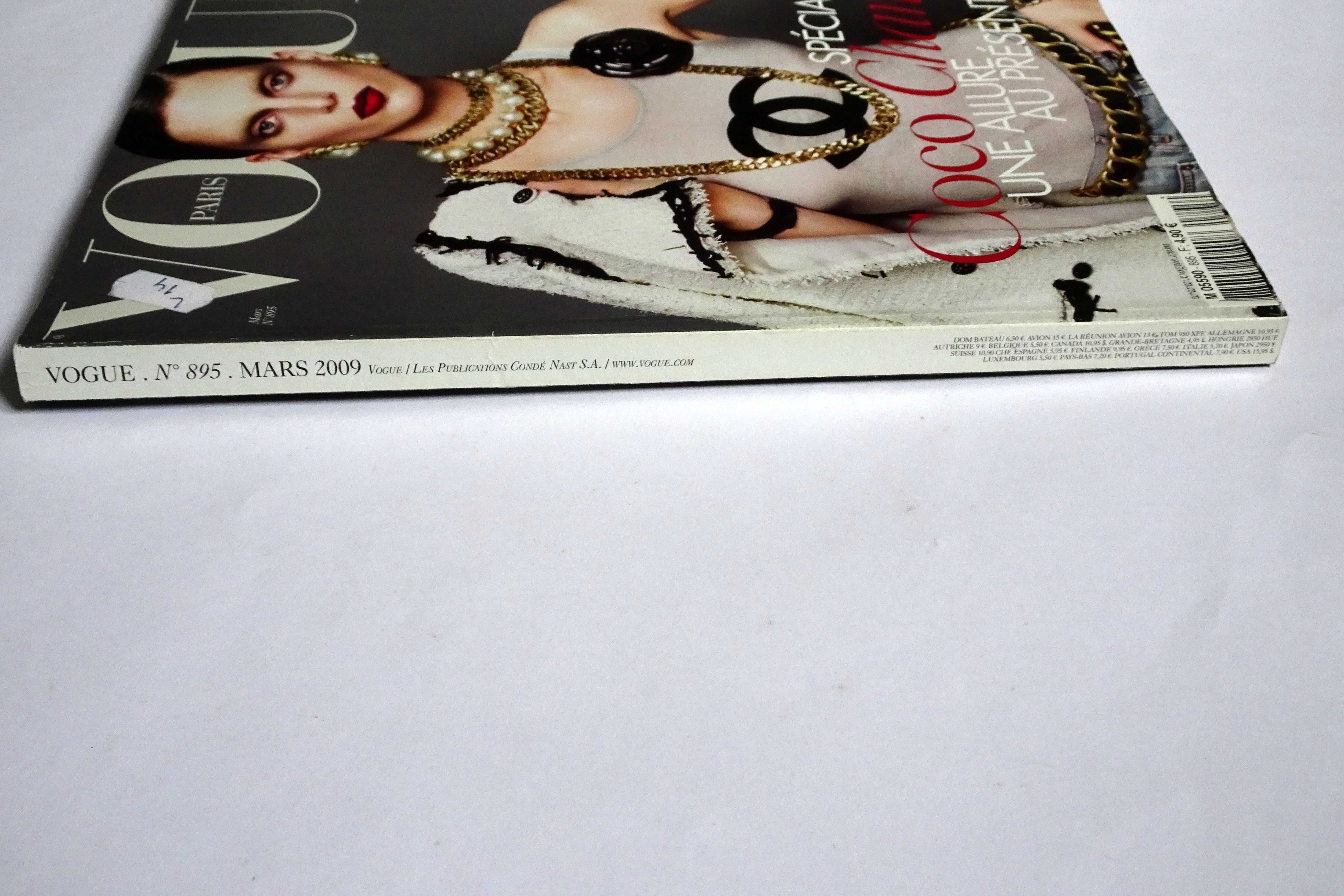 Revista Vogue (Paris) n.895 Mar2009 Especial Coco Chanel Envio grátis