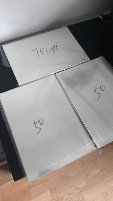 Lote Lenticular 50 LPI e 75 LPI + 27 folhas adesivas | Tamanho A4