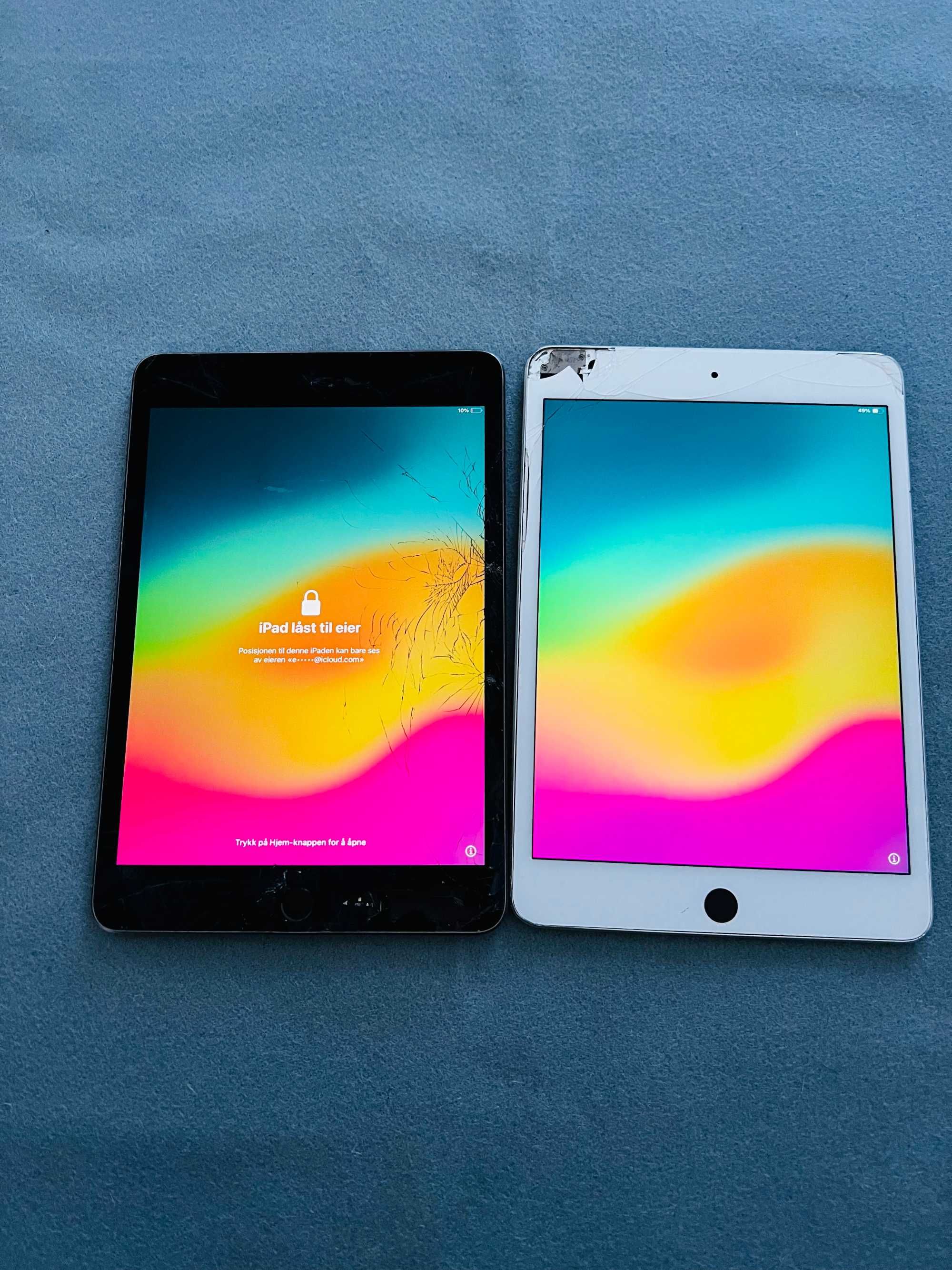 iPad Mini 5 64GB wifi szary i biały iCloud na części