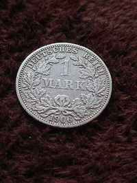 1 marka 1906 F srebro