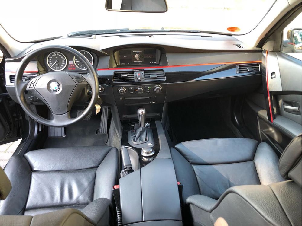 BMW 530dA po lekkiej kolizji