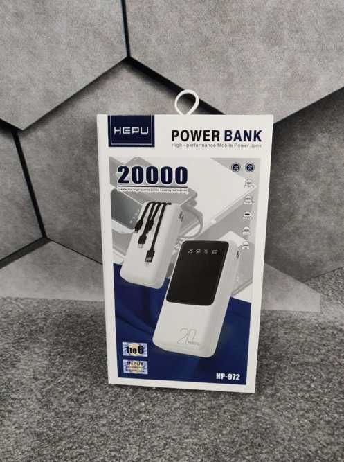 Повербанк power bank hepu hp972 20000 mah