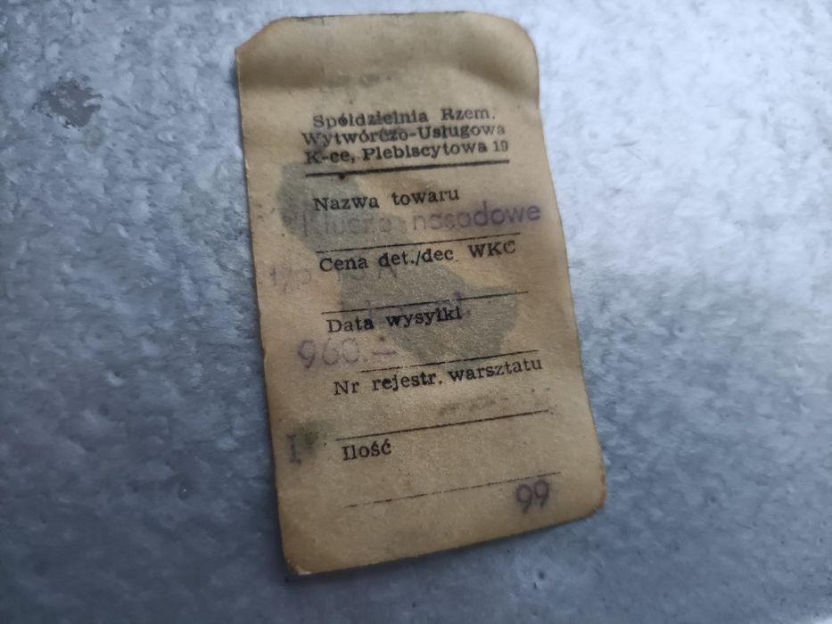 Zestaw kluczy nasadowych 10-24 PRL dwie przedłużki przegub