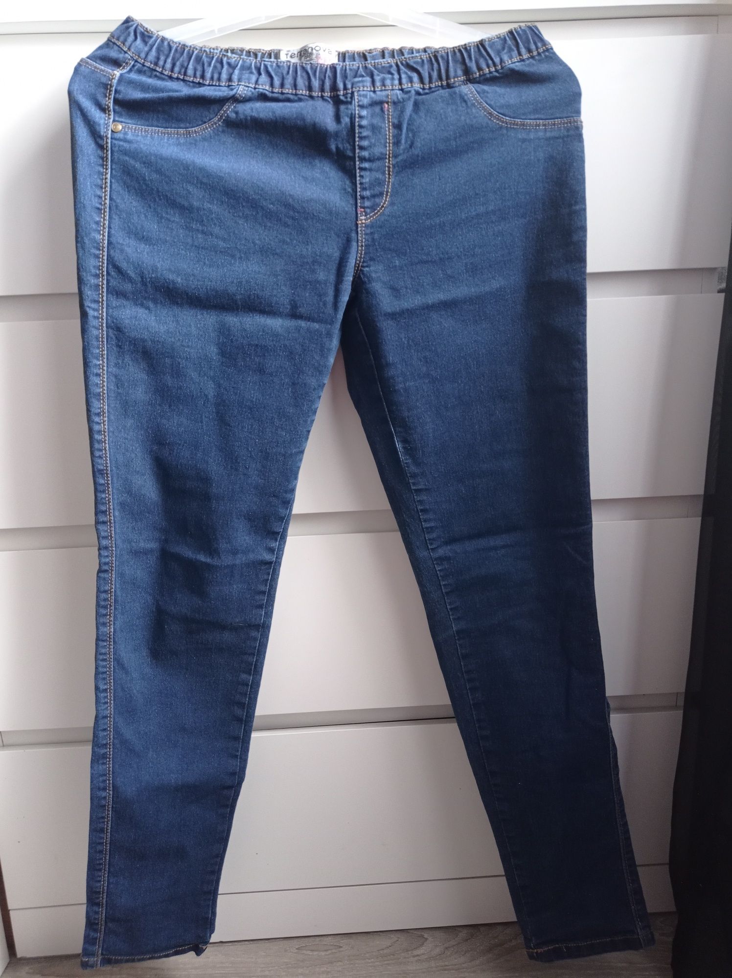 Spodnie jeans jegginsy Terranova s/m