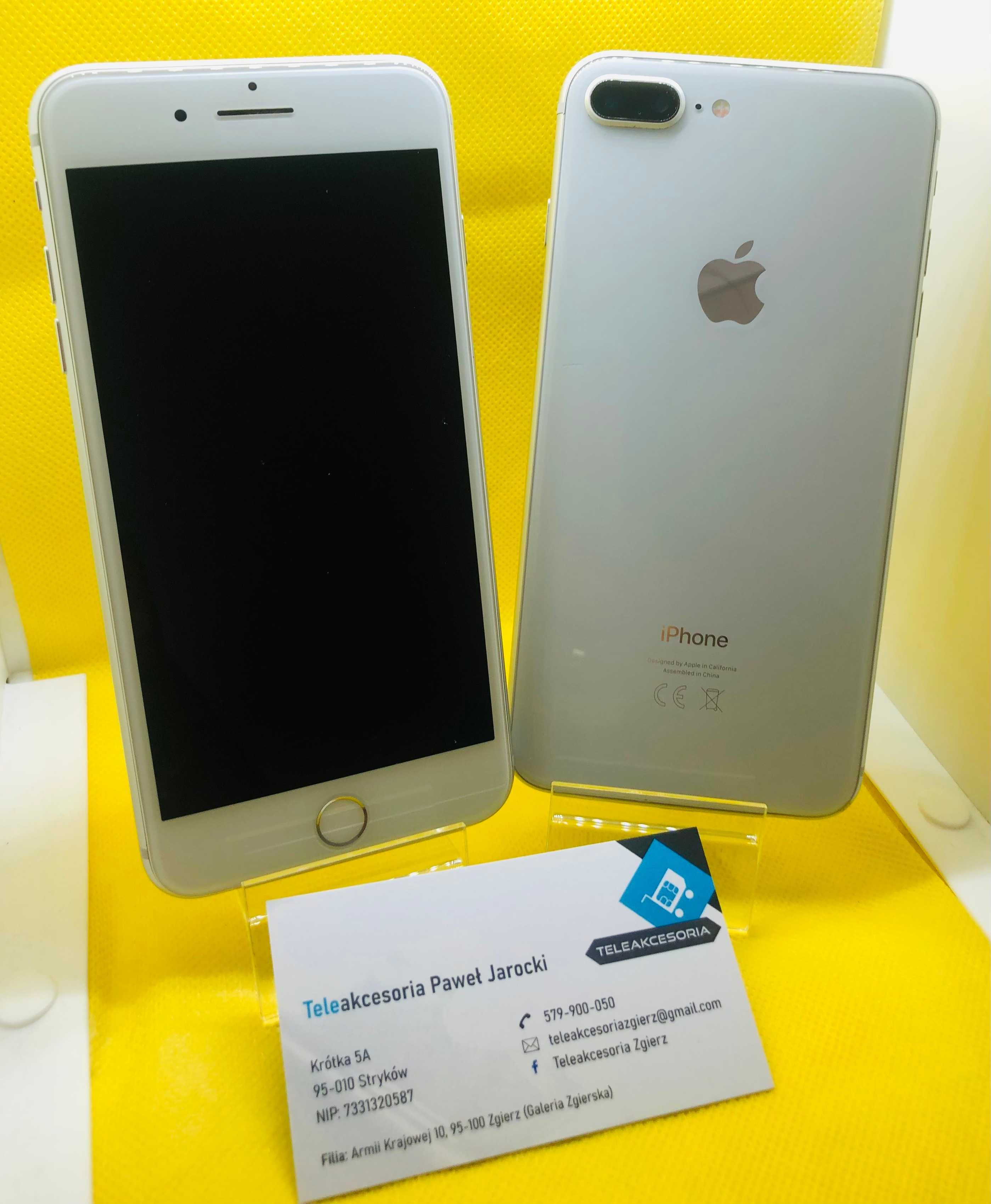 Apple IPHONE 8 PLUS silver 64gb Teleakcesoria GALERIA Cena:699zł