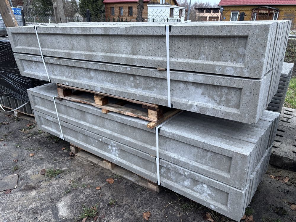 Podmurówki, deski betonowe 250x25x5