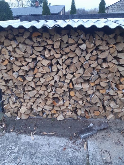 Drewno opałowe sosna/brzoza/buk suche