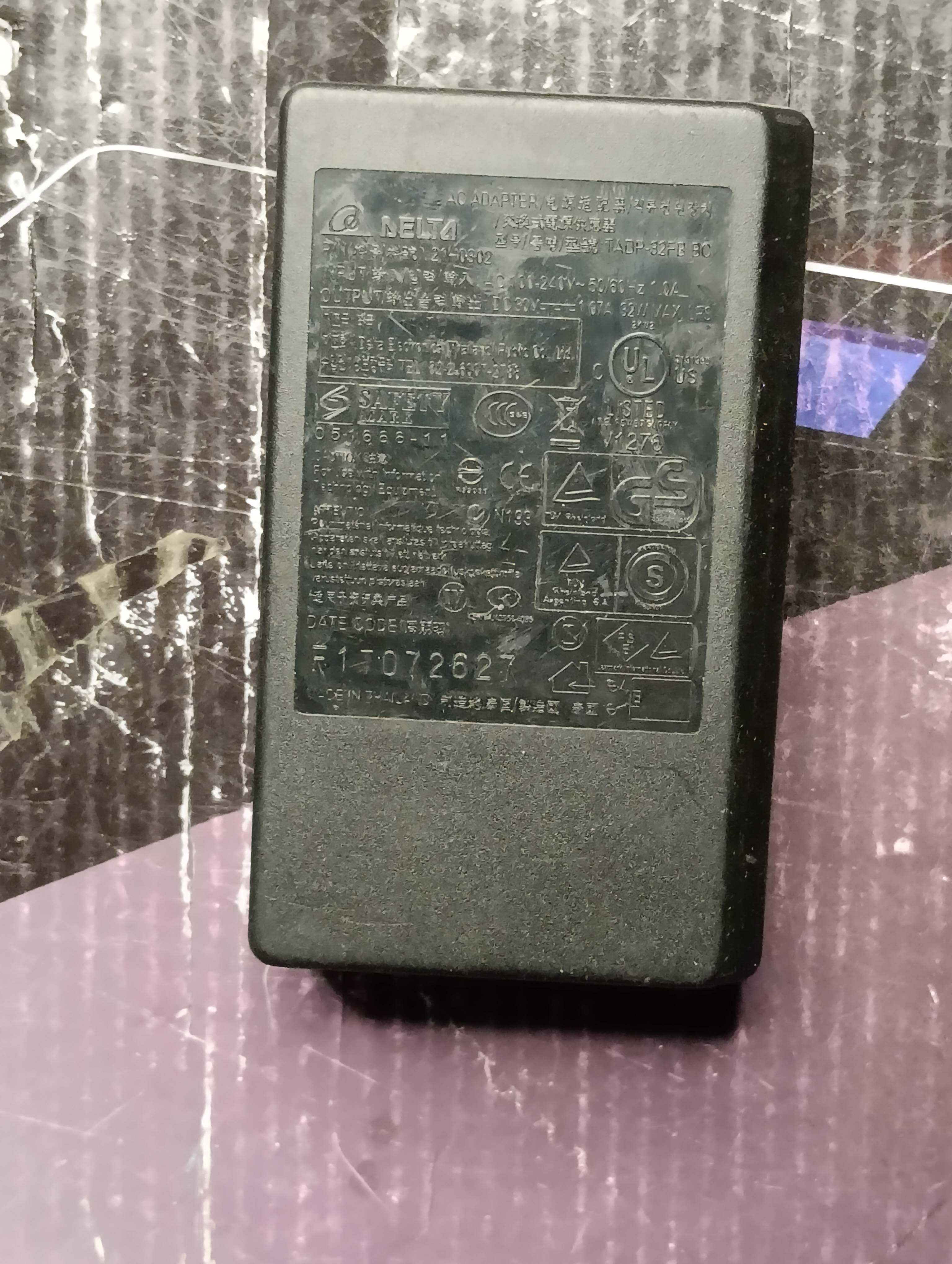 Блок живлення питания для принтера Lexmark 30V 1.07A 21H0302