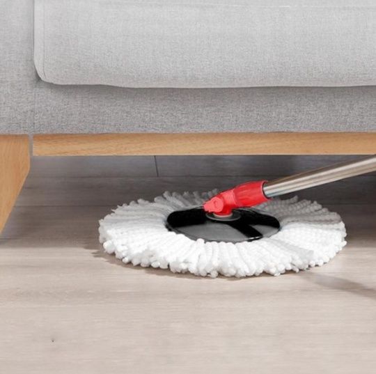 Швабра з відром і автоматичним віджимом 10л, Spin Mop 360 Набір для пр