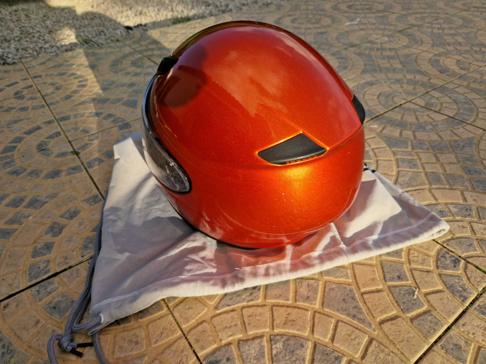 Capacete Shoei RYD laranja - tamanho M