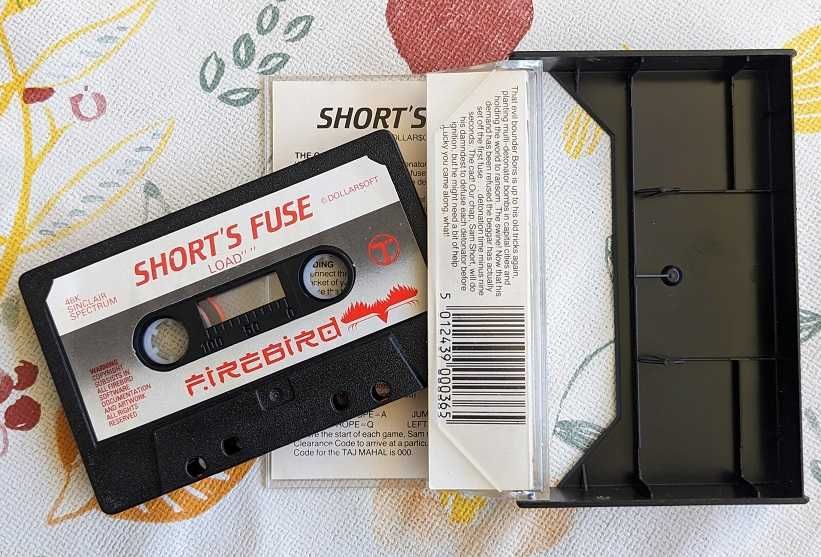 Jogo original ZX Spectrum - SHORT'S FUSE / BOMBSCARE (1984)