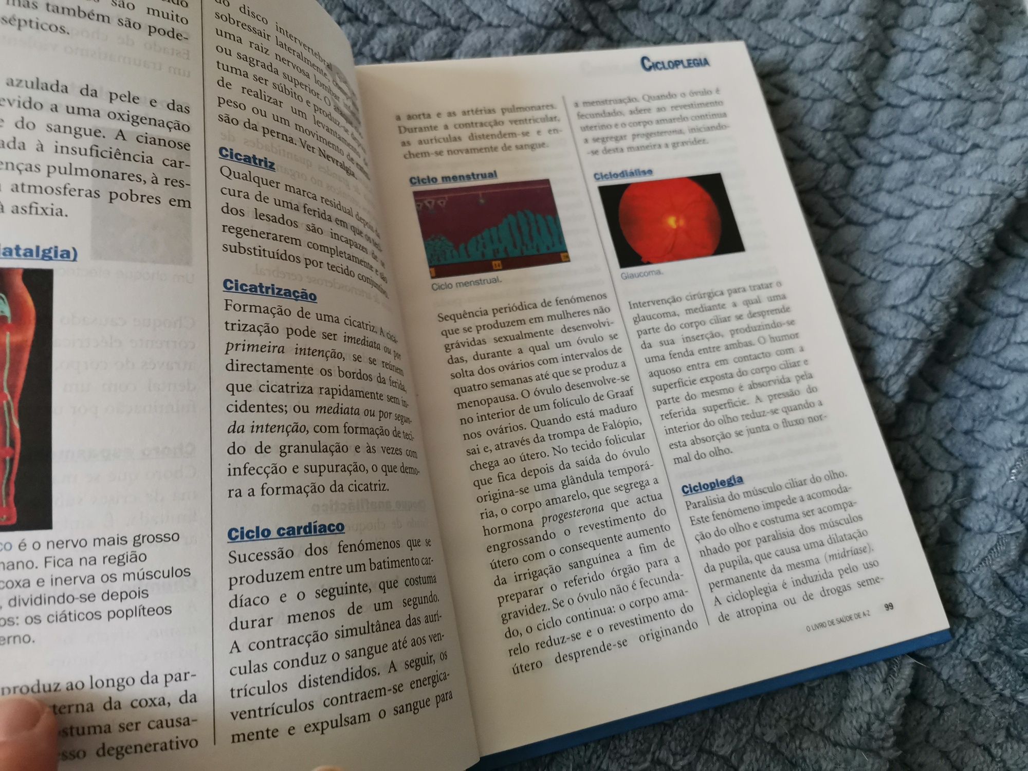 3 livros Saúde de A - Z