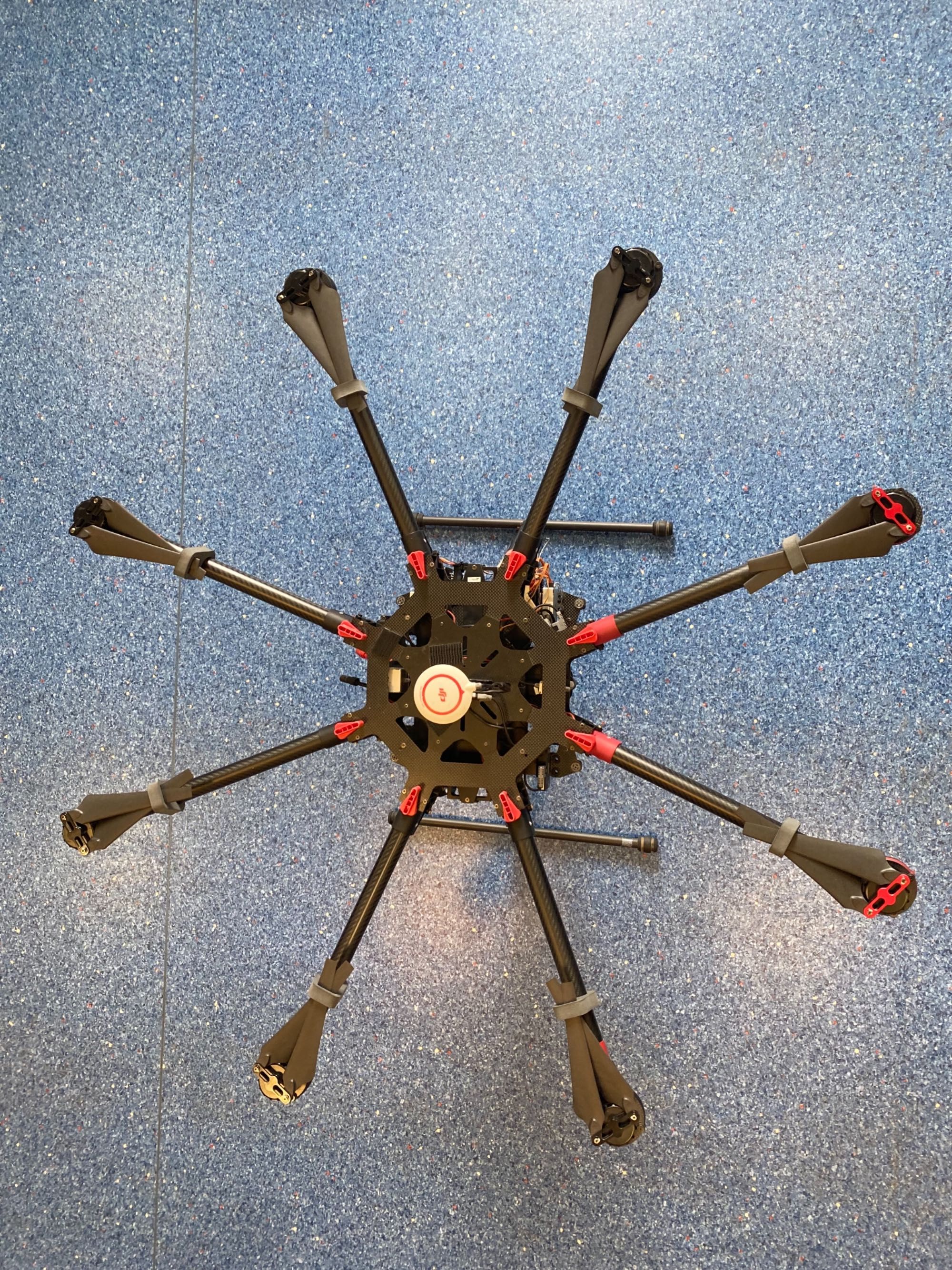 Dron octocopter DJI S1000 A2 Zenmuse Z15-GH4 DJI DataLink+ Skrzynia FV
