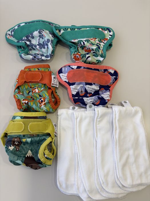 Fraldas reutilizáveis Close parent Pop-in new born