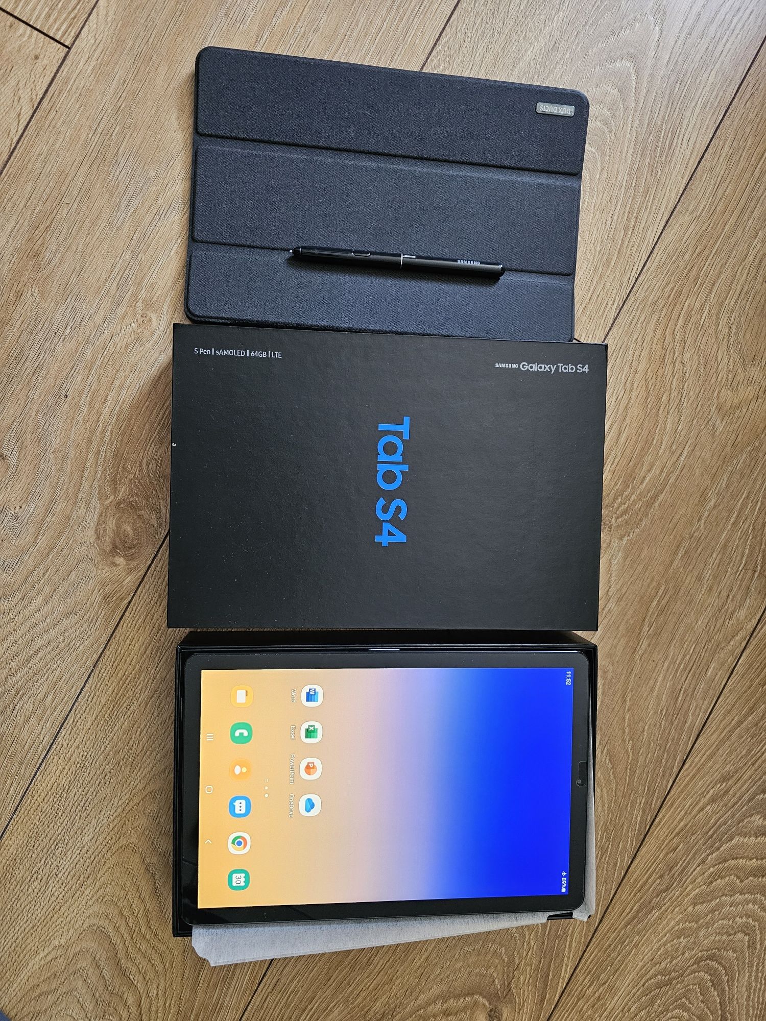Jak nowy tablet Samsung Galaxy Tab S4, gniazdo kart sim