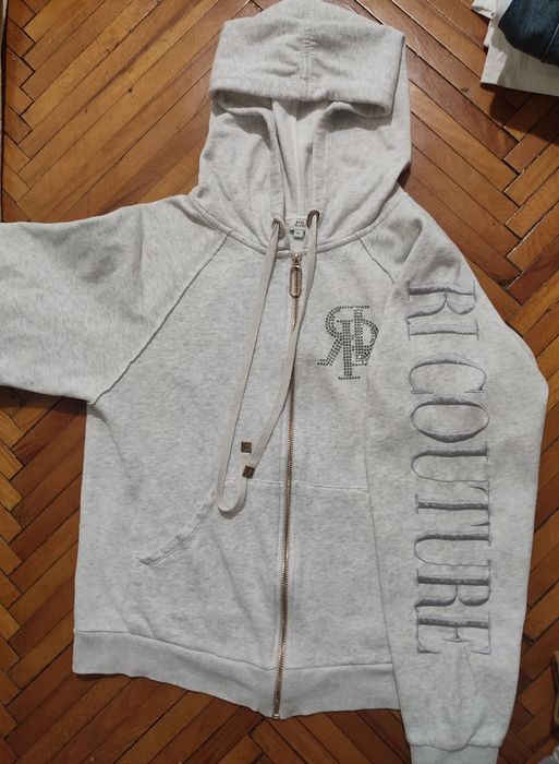 Стильна кофта RI COUTURE на блискавці – розмір S/M