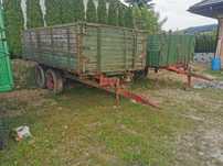 Przyczepa tandem 8-10 ton rolnicza wywrotka