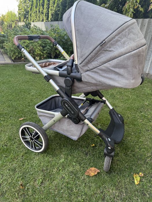 Дитячий візок 2в1 Teutonia Trio + дощовик і зимовий чохол