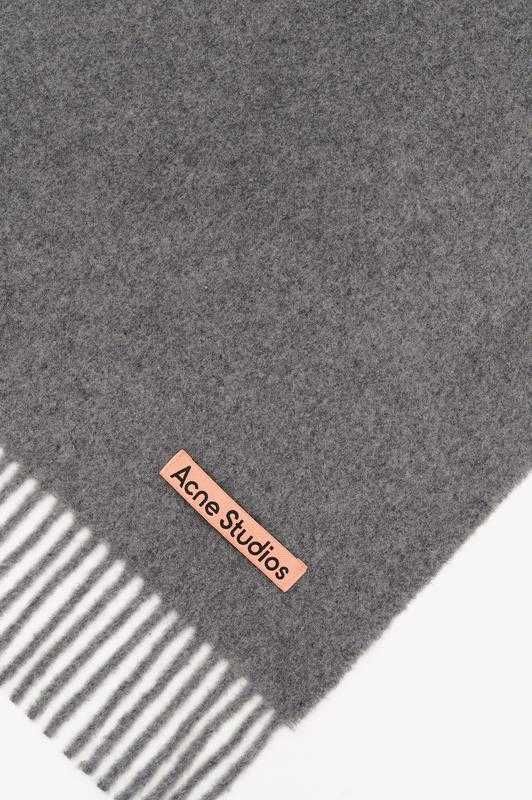 Роскошный палантин широкий шарф от Acne Studios шерсть Италия унисекс