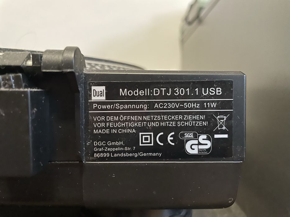 Gramofon Dual DTJ 301.1 USB