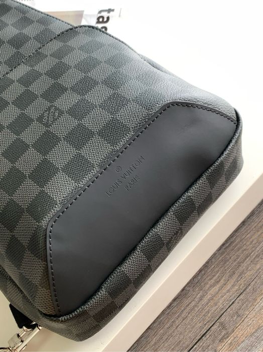 Сумка чоловіча Louis Vuitton slingbag Avenue слинг мужская кожа LV