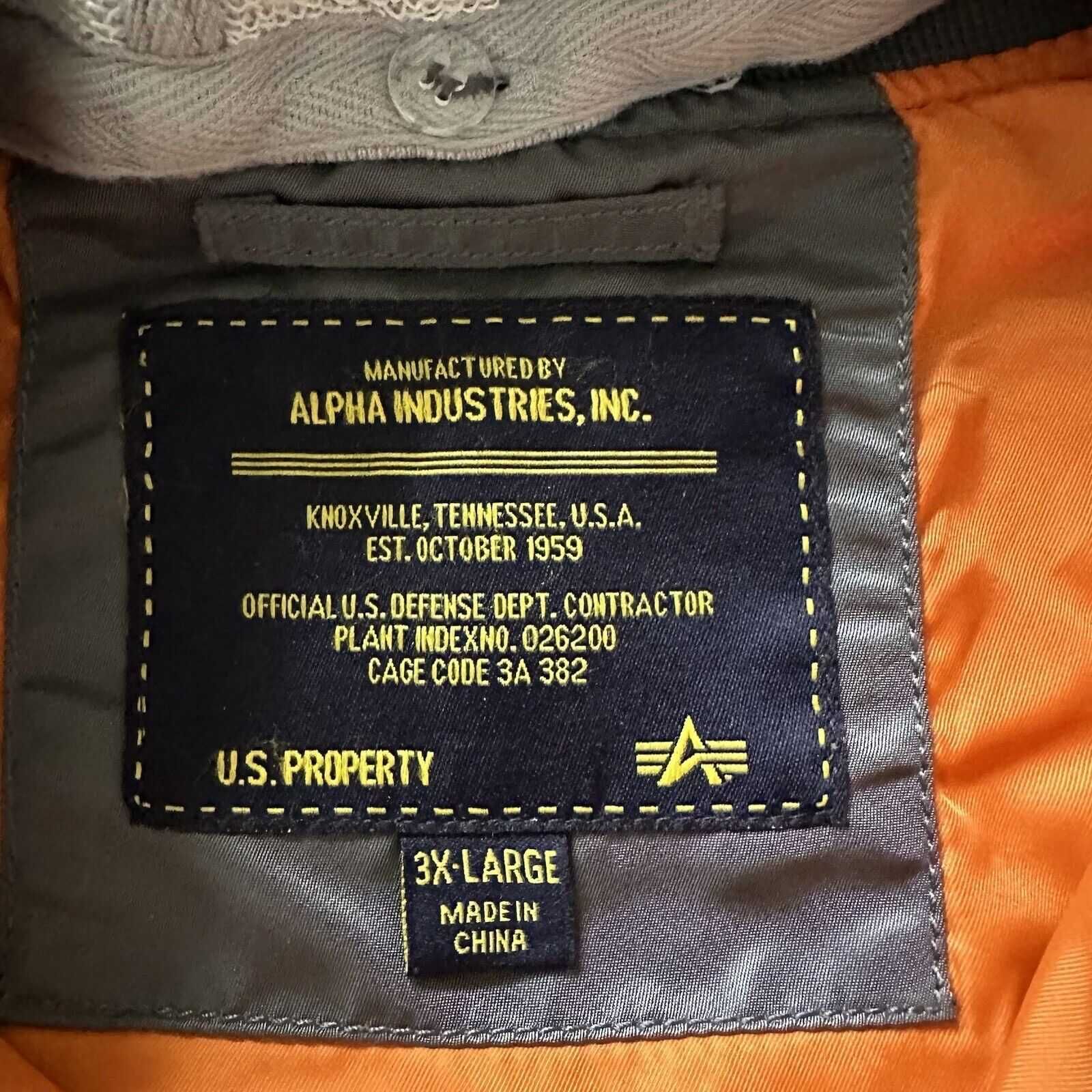 Бомбер Alpha Industries L-2B Bomber