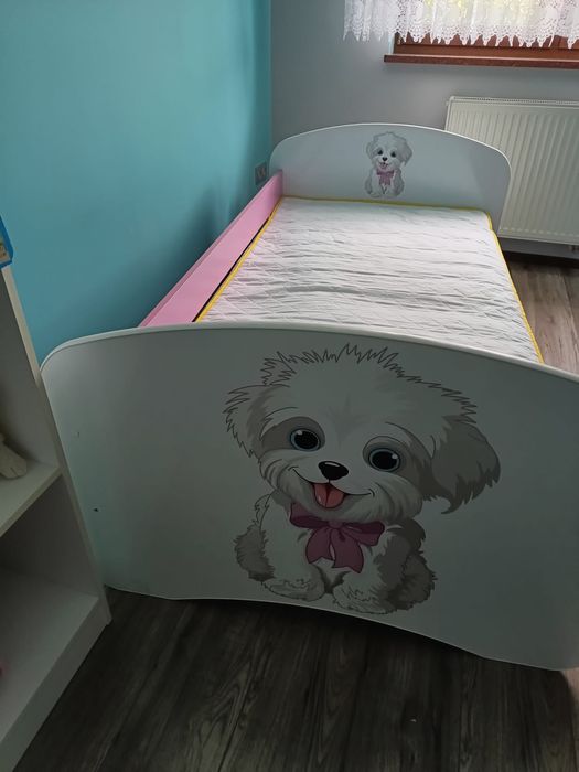 Łóżko z materacem 180x90