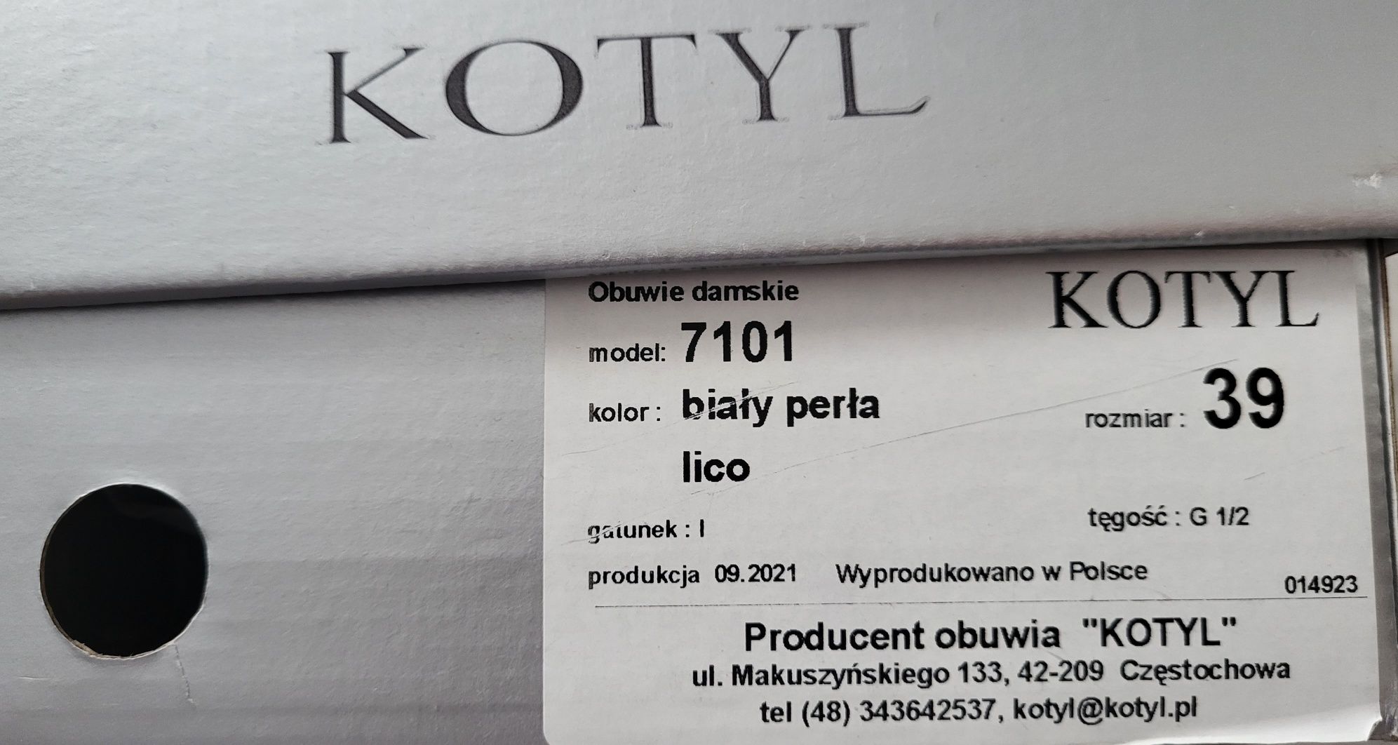 Buty ślubne KOTYL