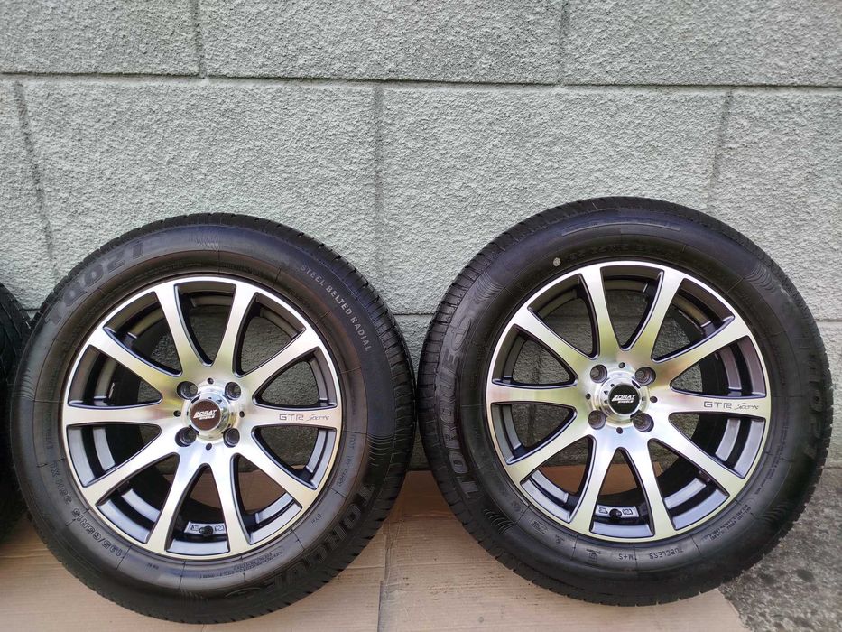 Диски Z.W.3114Z R15 4/100 Шини TORQUE 195/65 НОВІ!!!