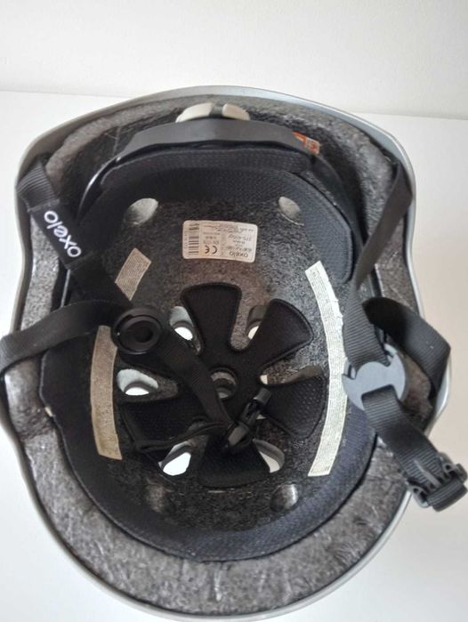 Capacete Criança Oxelo Cinza