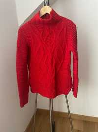 Sweter Zara czerwony