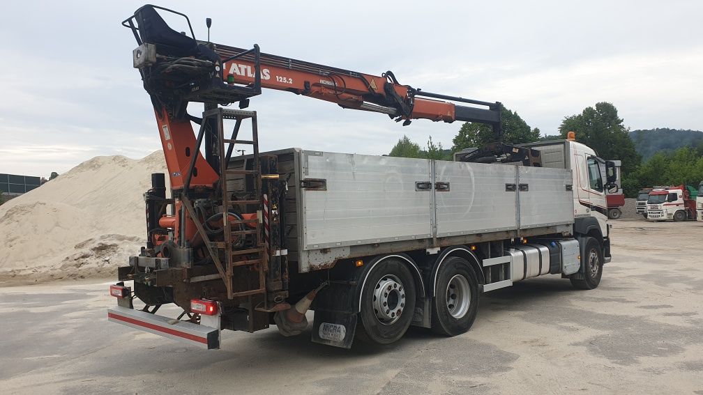 Volvo FM 460 / Zestaw Przyczepa Tandem / 6 X 2 / SKRZYNIOWY + HDS 2016