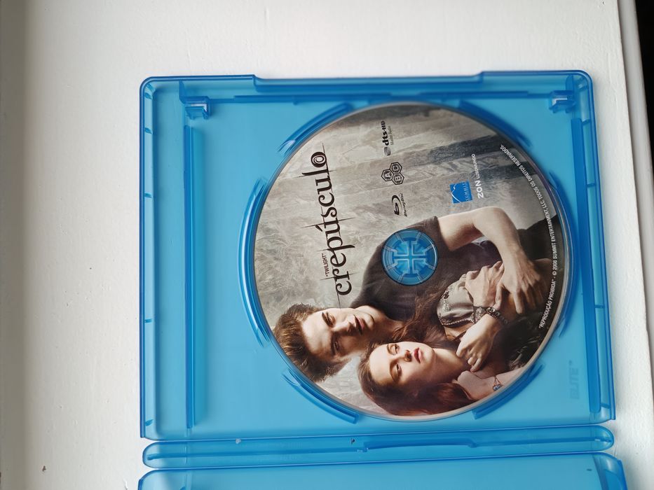 DVD blu ray crepúsculo