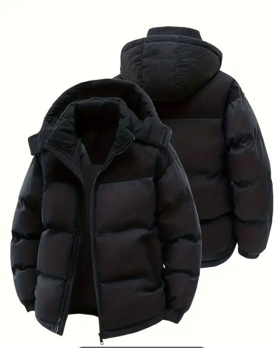 Чоловіча бавовняна  куртка пальто пуховик