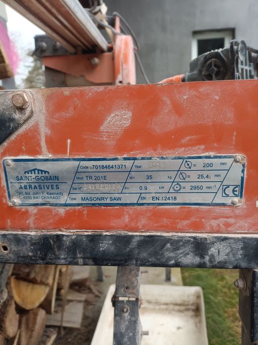 Przecinarka do glazury piła wodna stołowa