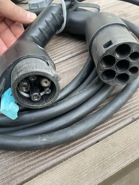 Кабеля  type2-type1 для швидкої зарядки авто