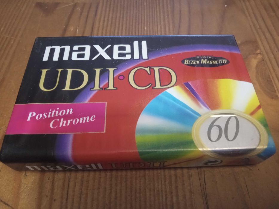 Nowa kaseta magnetofonowa Maxell UDII CD 60.