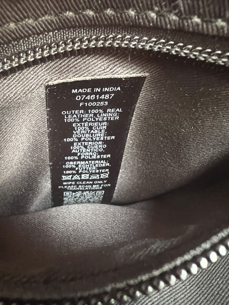 Сумка з натуральної шкіри ASOS
