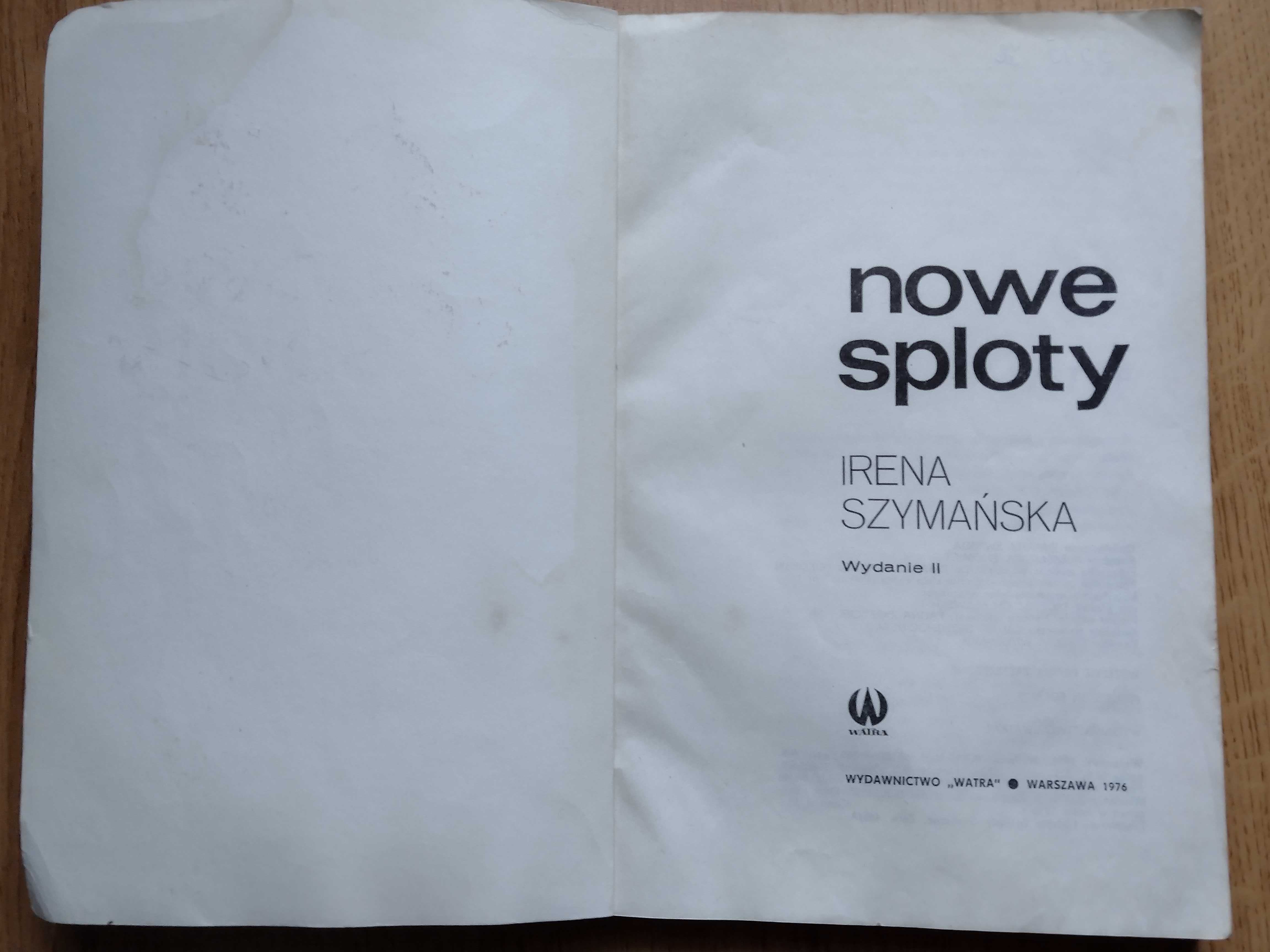 1976 rNowe Sploty- robótki ręczne na drutach - 1976 r