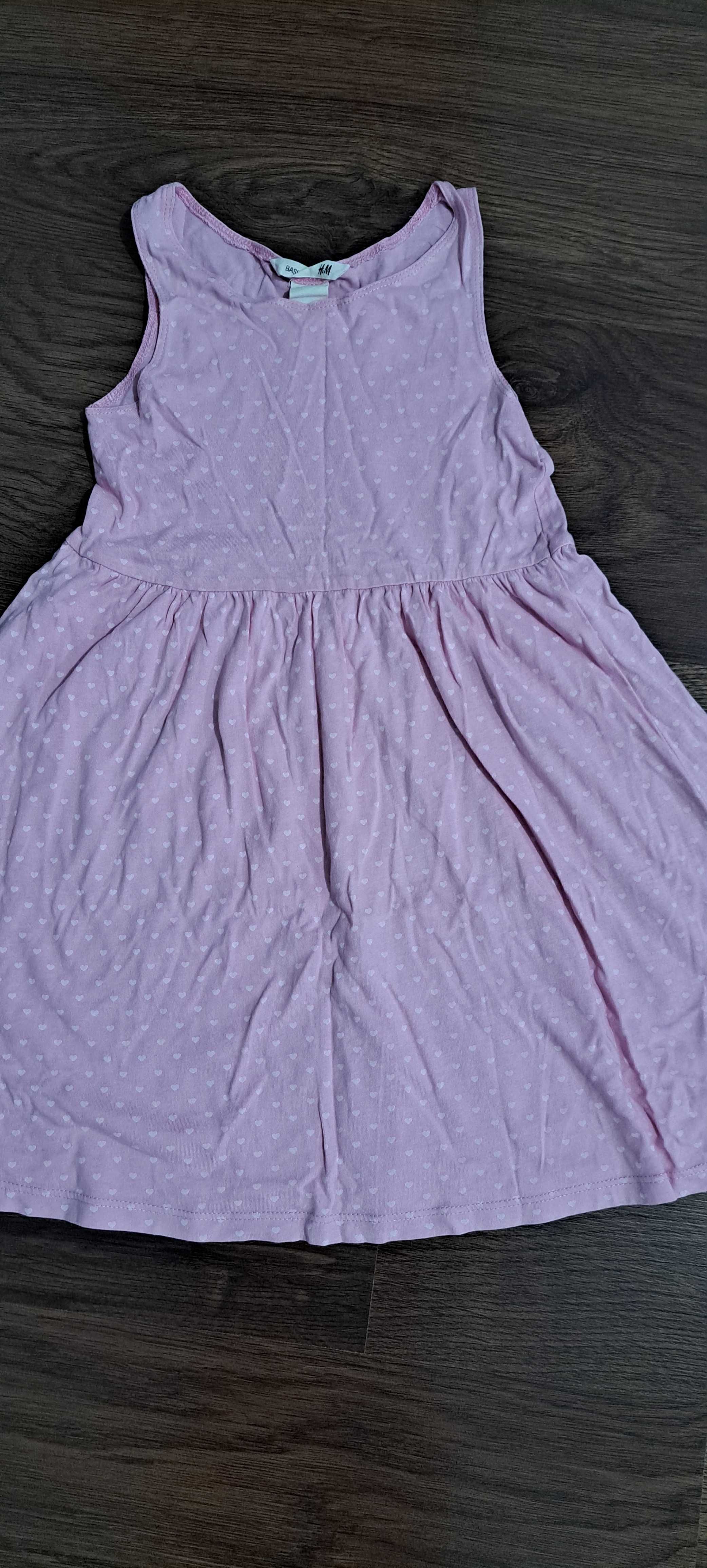 Komplet sukieneczek letnich dla dziewczynki rozm 110/116