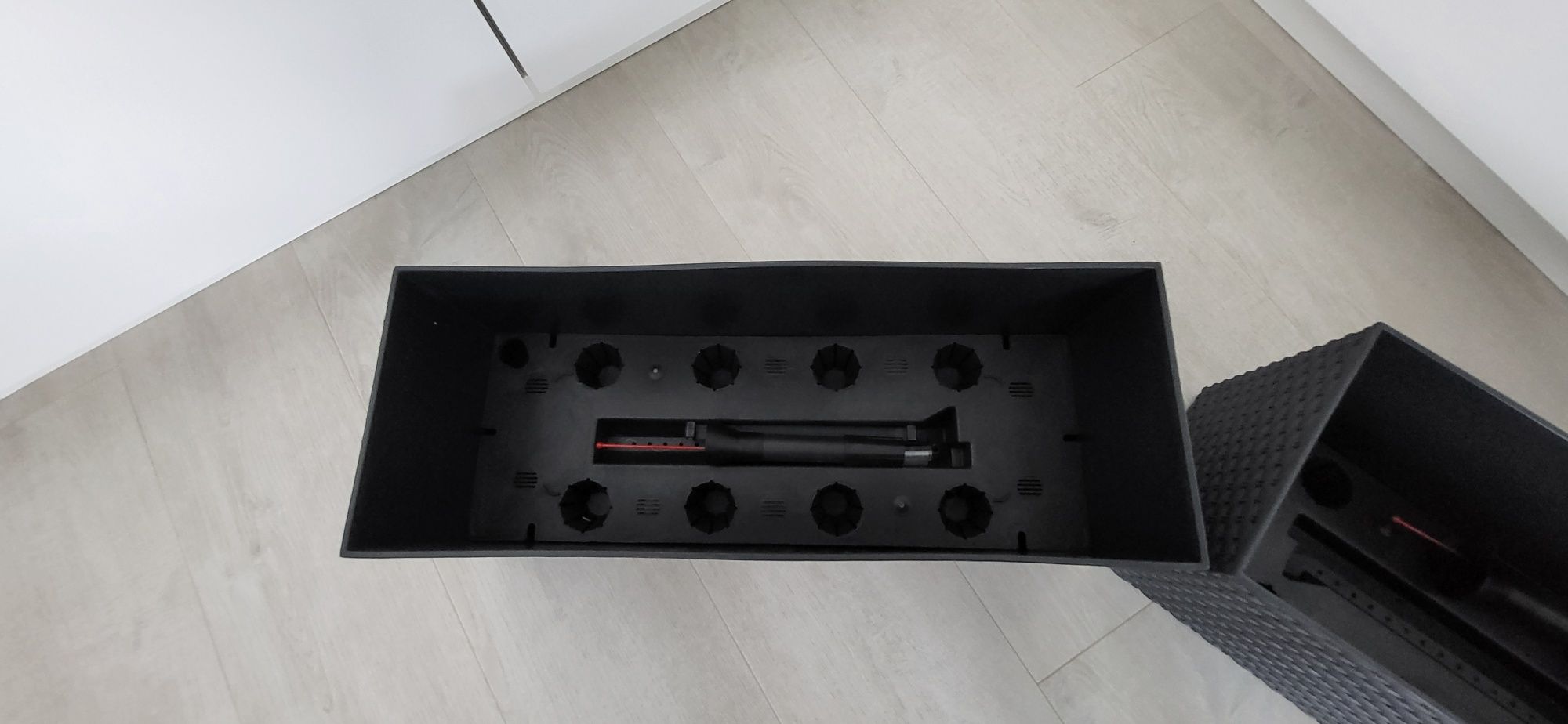 2 x Doniczka Rato Case Antracyt Prosperplast