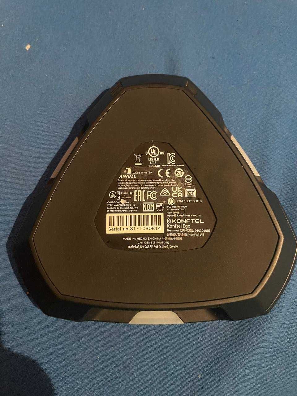 KONFTEL EGO - bezprzewodowy zestaw głośnomówiący USB  Z BLUETOOTH