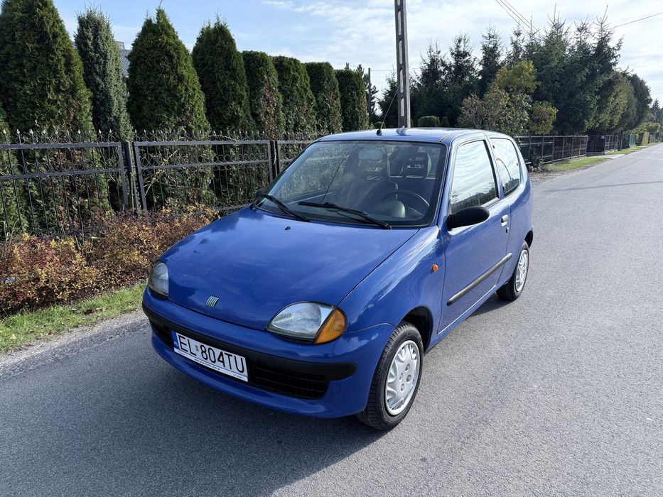 Fiat Seicento_2000r_Nowy przeglad i OC