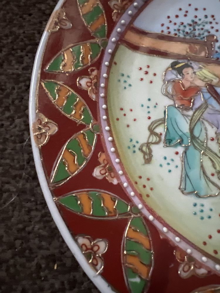 Stara porcelana tslerz porcelanowy sygnowany do prywatnych kolekcji