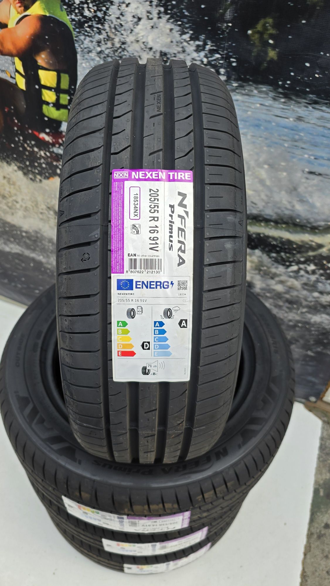 S22/23 4 x 205/55R16 Nexen N'Fera Primus 91V opony letnie nowe