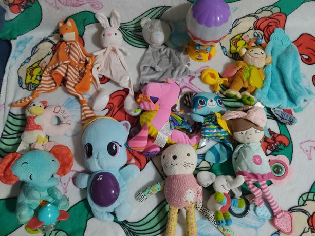 Набор игрушек развивающие ночник подвеска Lamaze fisher price